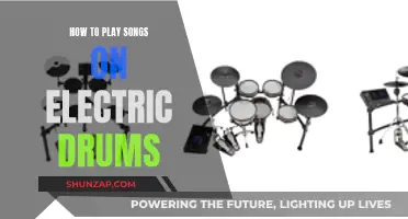 Electric Drumming: Playing Songs on Your Kit