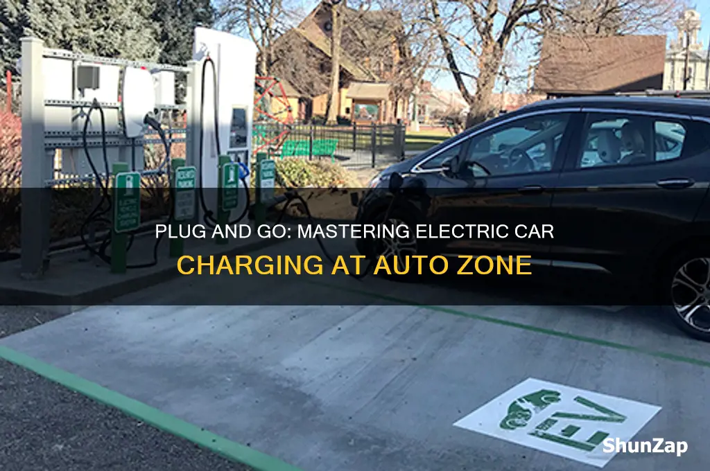 how to plug electric in car auto zone