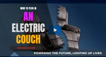 Plugging In Your Electric Couch: A Simple Guide