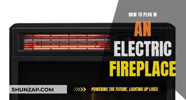 Electric Fireplace Setup: Plugging In and Powering On