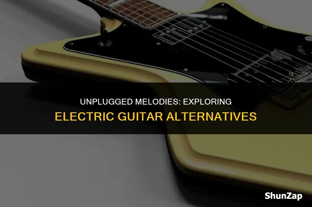 how to plug in my electric guitar without using a
