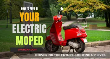 Charging Your Electric Moped: A Quick Guide to Plugging In