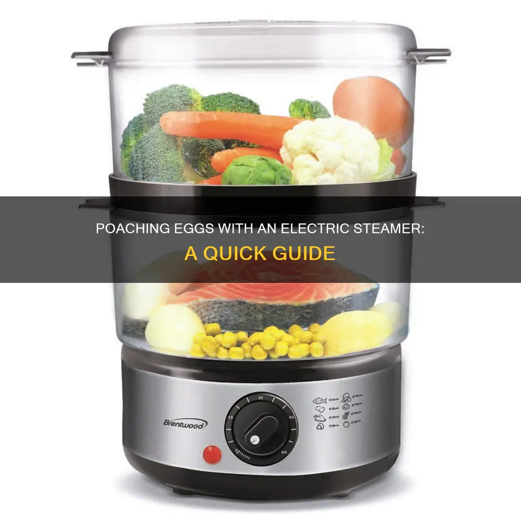 how to poach eggs in electric steamer