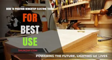 Optimizing Your Workspace: Positioning Benchtop Electric Tools for Maximum Efficiency