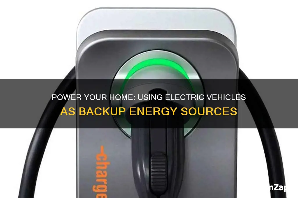 how to power a home with an electric car