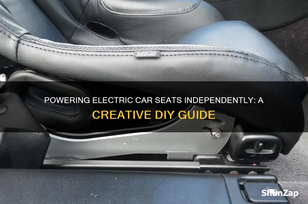 how to power electric car seats without a car