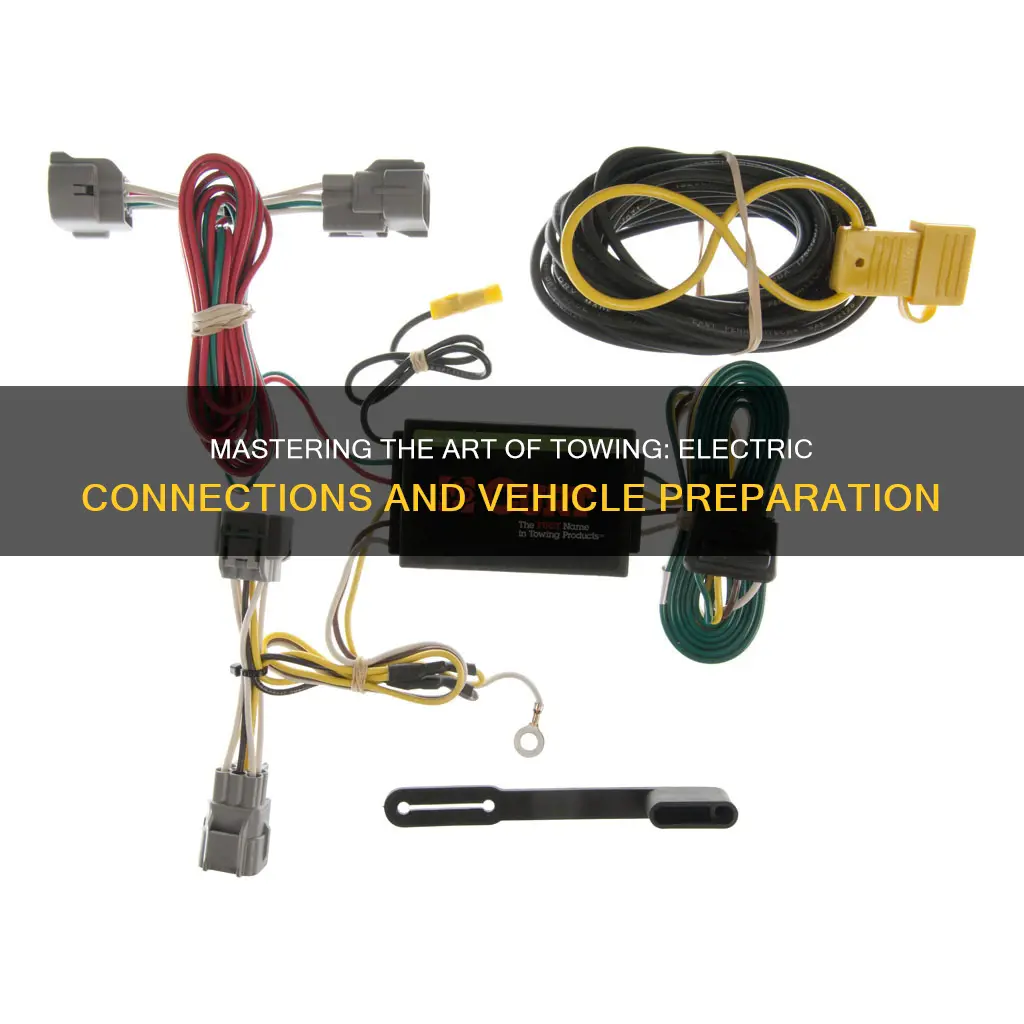 how to prep a vehicle for towing electric connections