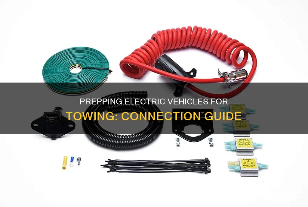 how to prep a vehicle for towing electric connections