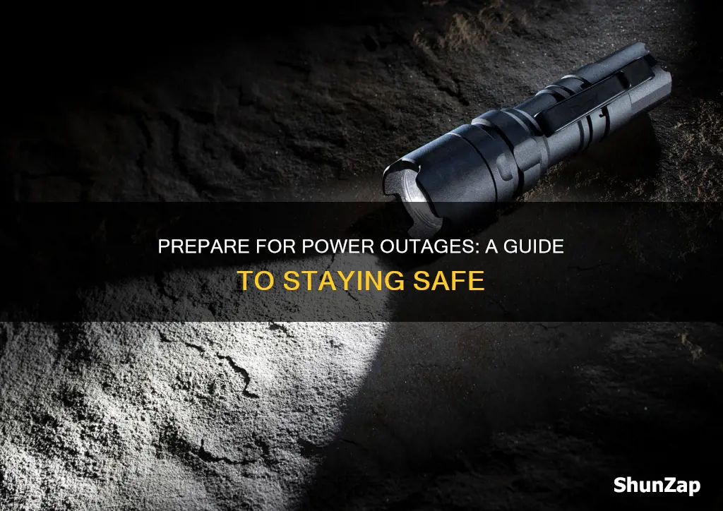 how to prepare for an electrical outage