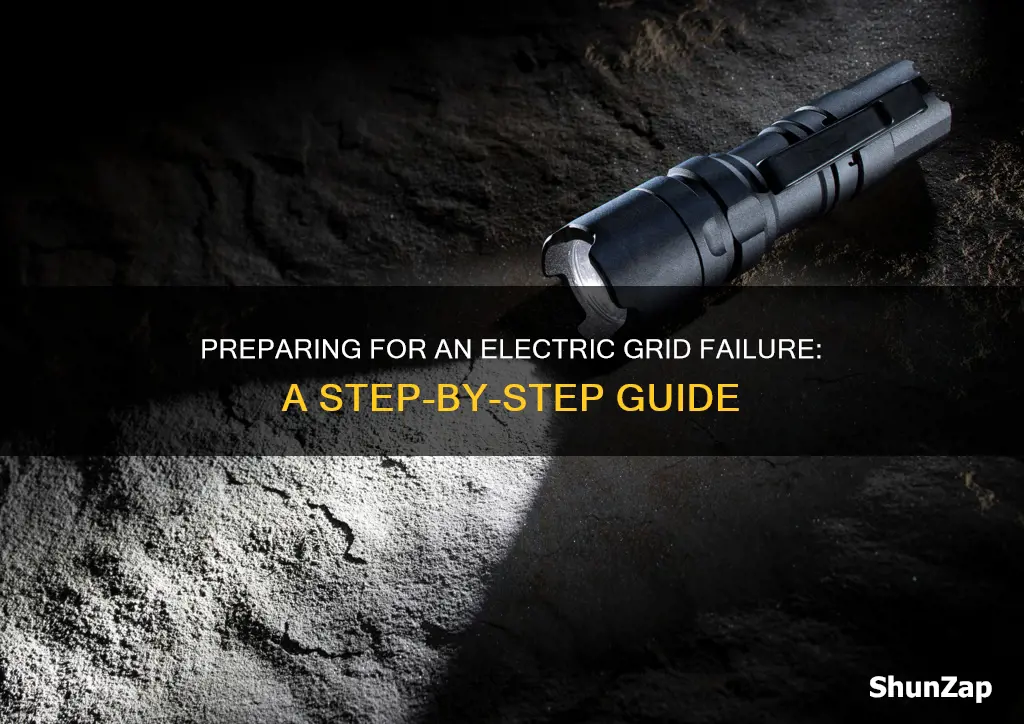 how to prepare for electric grid failure