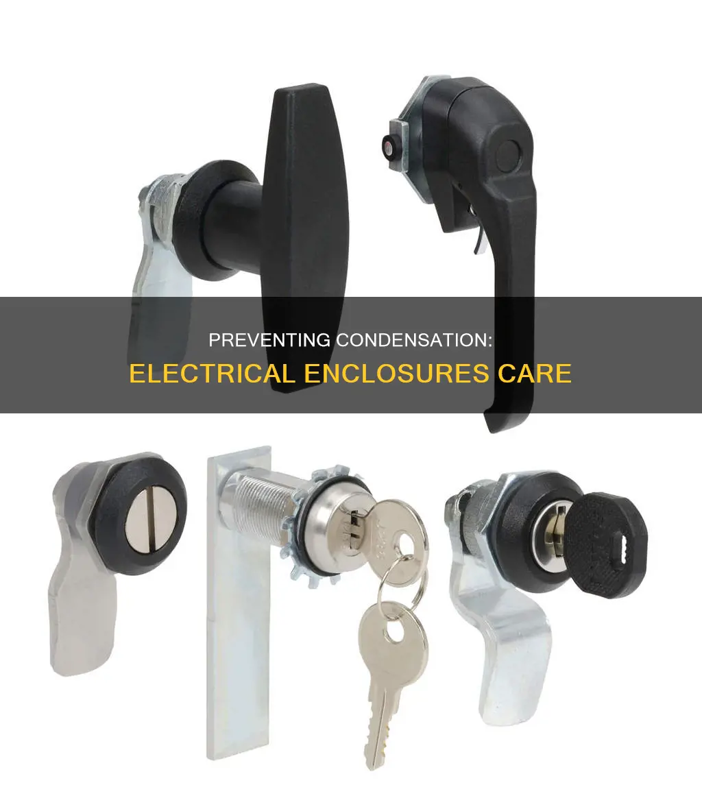 how to prevent condensation in electrical enclosures