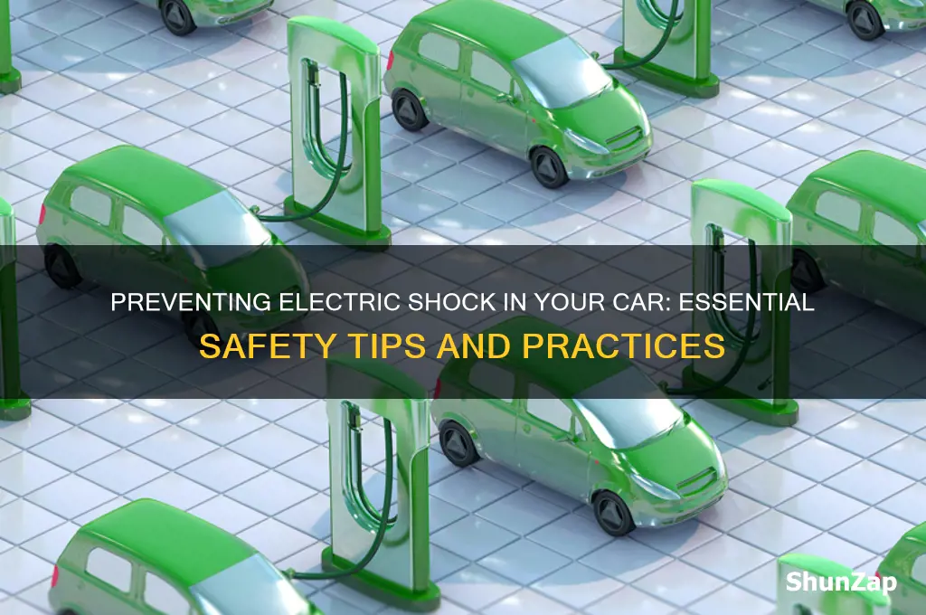 how to prevent electric shock from car