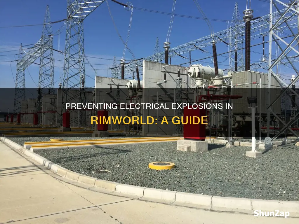 how to prevent electrical explosions in rimworld