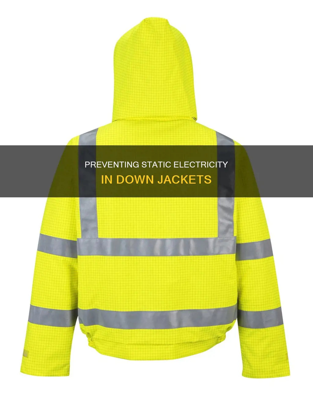 how to prevent electricity from down jacket