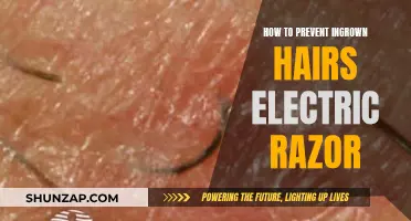 Preventing Ingrown Hairs: Electric Razor Techniques