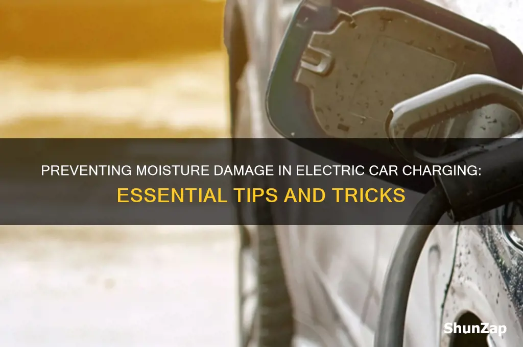 how to prevent moisture in electric car charged