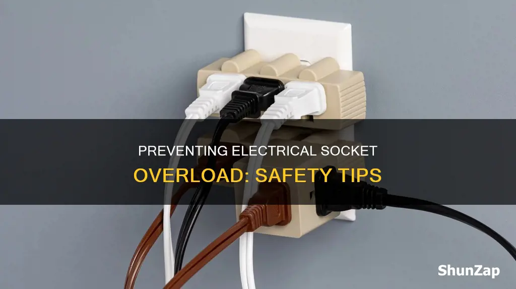 how to prevent overloading of electrical sockets