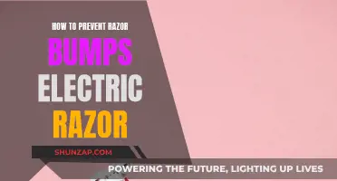 Preventing Razor Bumps: Electric Razor Techniques