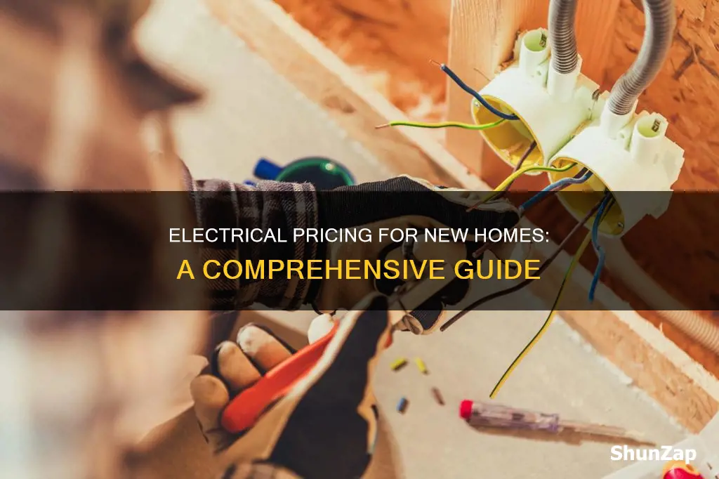 how to price electrical for new house