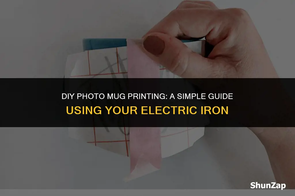 how to print photo on mug using electric iron