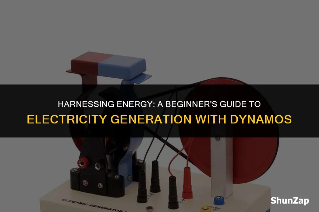 how to produce electricity using dynamo