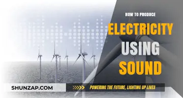 Harnessing Harmony: Producing Electricity Through Sound Waves