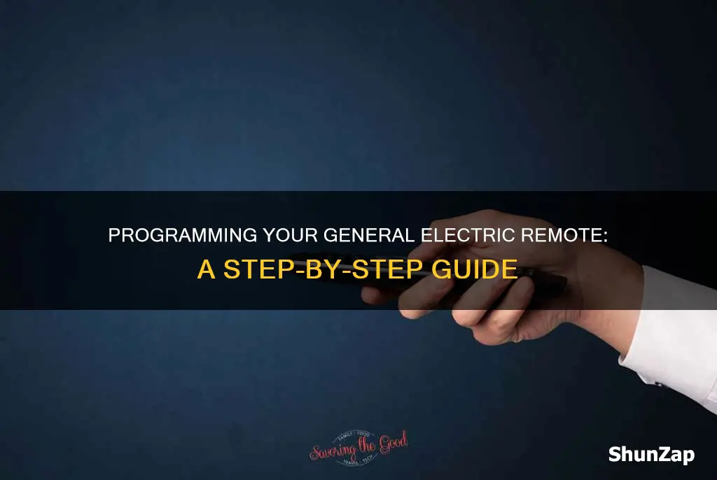 how to program a remote general electric