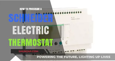 Programming Your Schneider Electric Thermostat: A Step-by-Step Guide