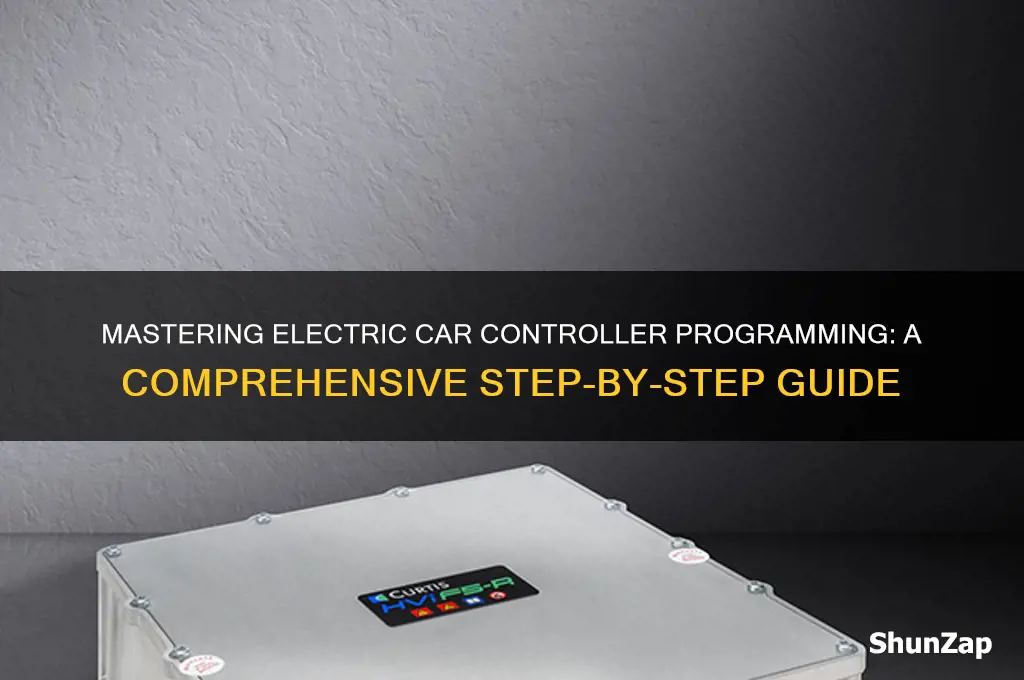 how to program an electric car controller