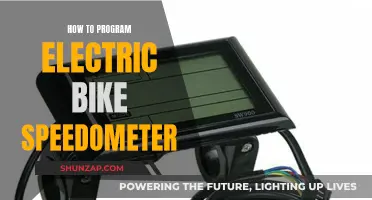 Electric Bike Speedometer Programming: A Step-by-Step Guide