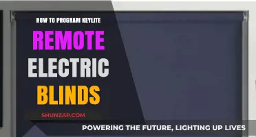 Programming Keylite Remote Electric Blinds: Step-by-Step Guide