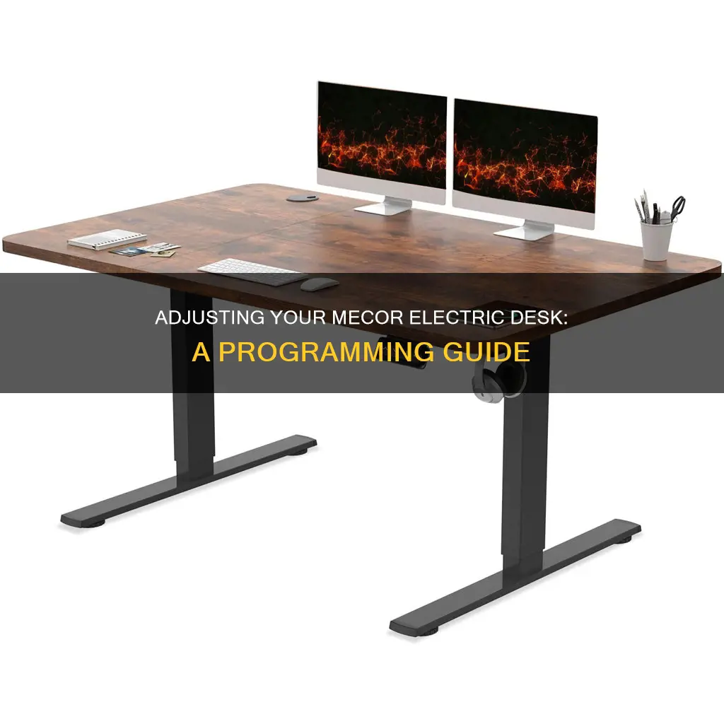 how to program mecor electric adjustable desk
