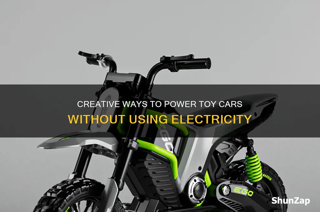 how to propel a toy car without electricity