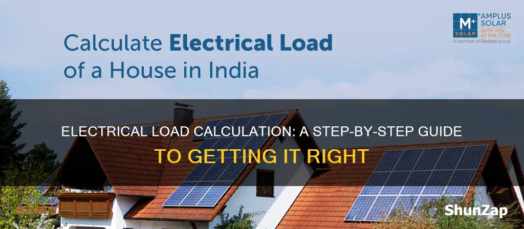 how to properly do electrical load calculation