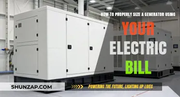 Sizing Your Generator: A Guide Based on Your Electric Bill