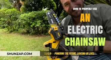 Mastering the Electric Chainsaw: A Comprehensive Guide to Safe and Effective Use