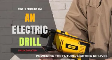 Mastering the Electric Drill: A Comprehensive Guide to Safe and Effective Use