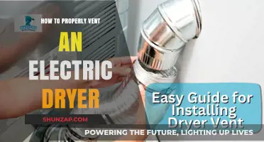 Venting an Electric Dryer: The Ultimate Guide