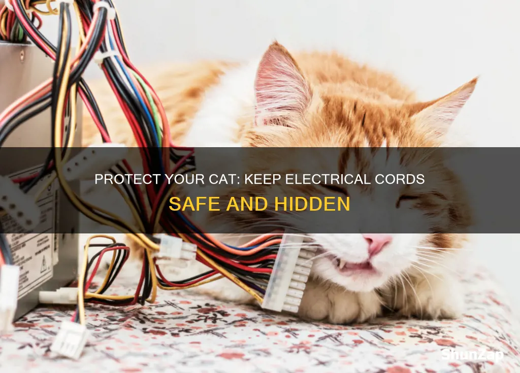 how to protect cats from electrical cords
