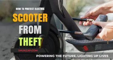 Protect Your Electric Scooter: Prevent Theft with These Tips