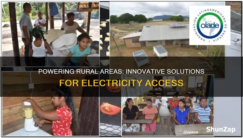 how to provide electricity in rural areas