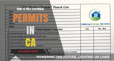 Electrical Permits in California: A Guide for Homeowners