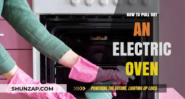 Pulling Out an Electric Oven: A Step-by-Step Guide