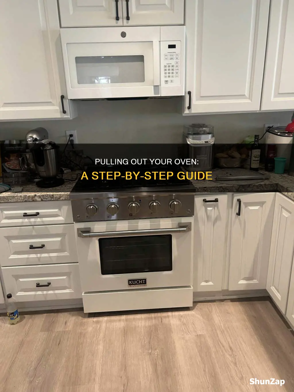 how to pull out electrical oven range