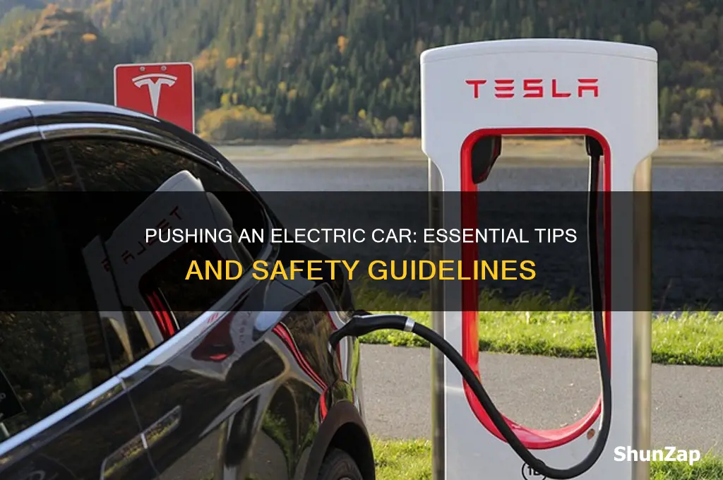 how to push an electric car