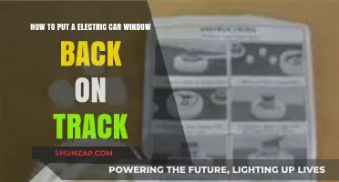 Fixing Your Electric Car Window: A Step-by-Step Track Repair Guide