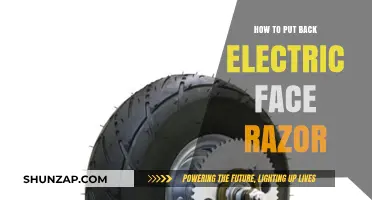 Electric Razor Maintenance: Putting the Blade Back
