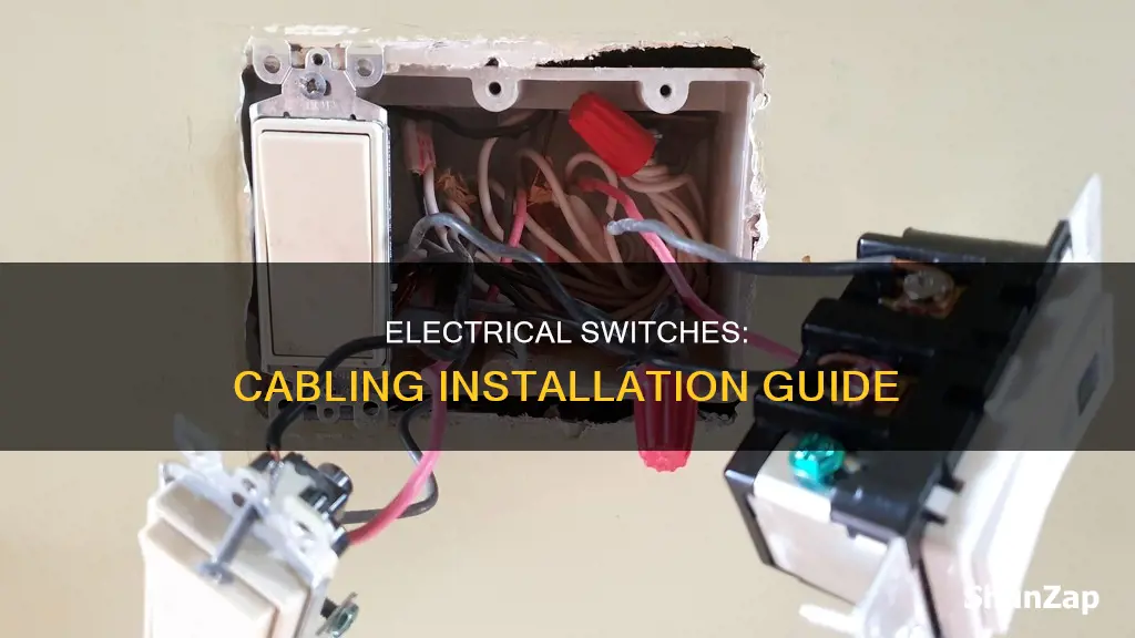 how to put cabel in electrical switches
