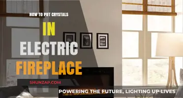 Enhancing Your Electric Fireplace with Crystals