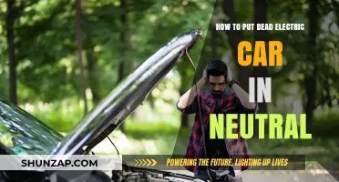 Safely Shifting a Dead Electric Vehicle into Neutral: A Step-by-Step Guide
